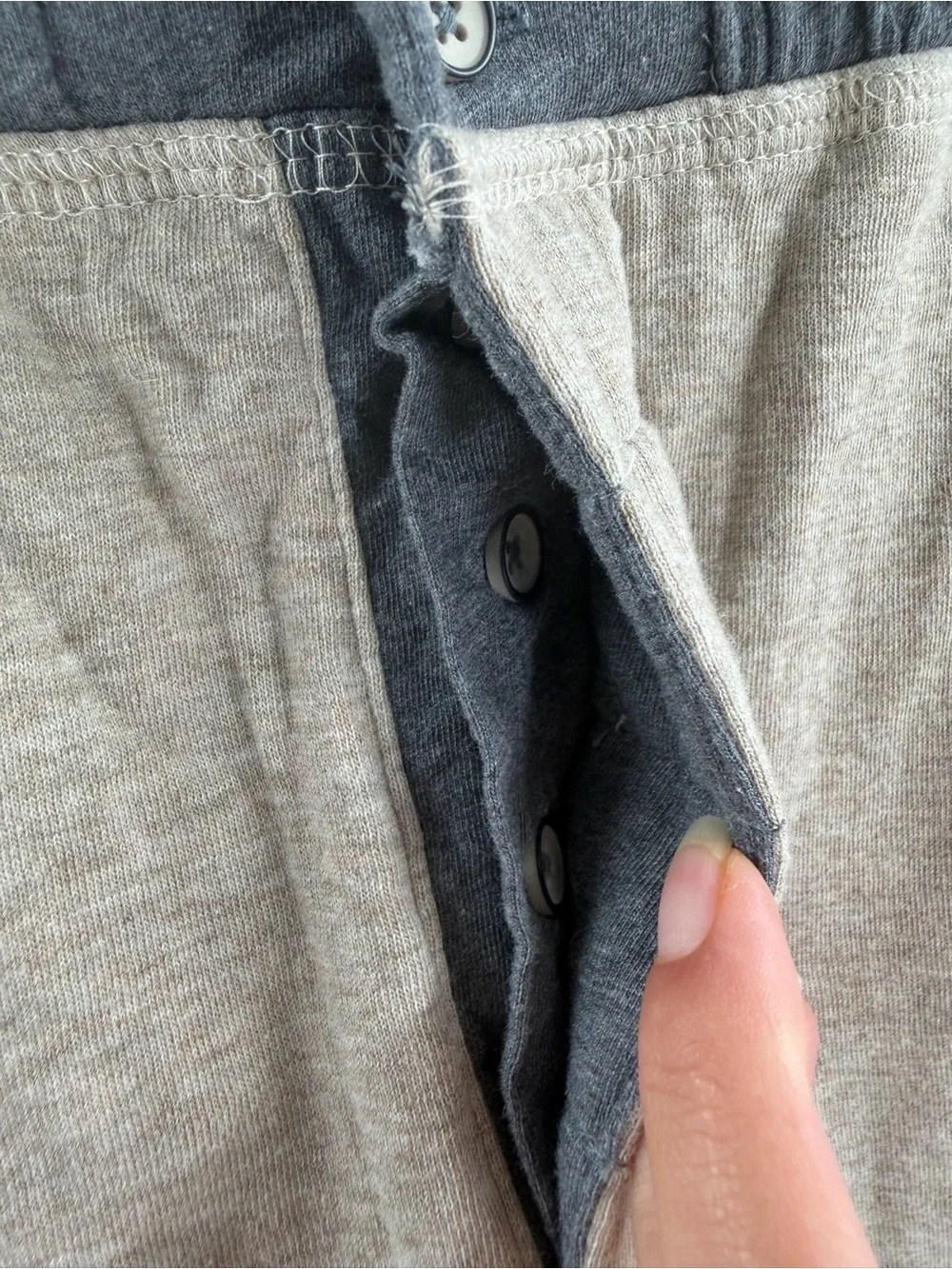 Carbon 2 Colbalt Men's Knit Drawstring lounge Pants Tan‎ oatmeal gray Large New